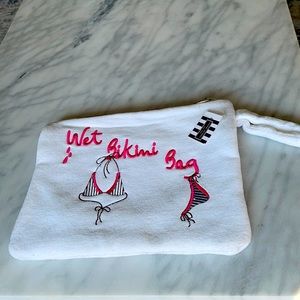 Henri Bendel waterproof bikini bag. Never used.